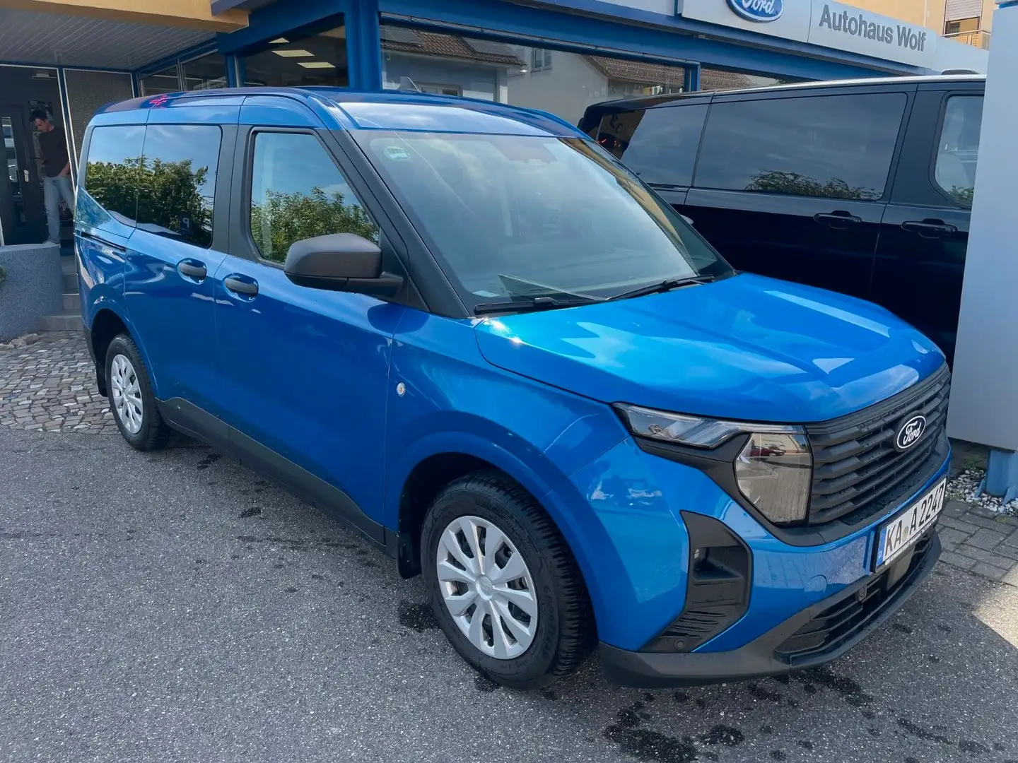Ford Tourneo Courier 1.0 EB Trend Aut. Winter AHK GJ Mavi - 1