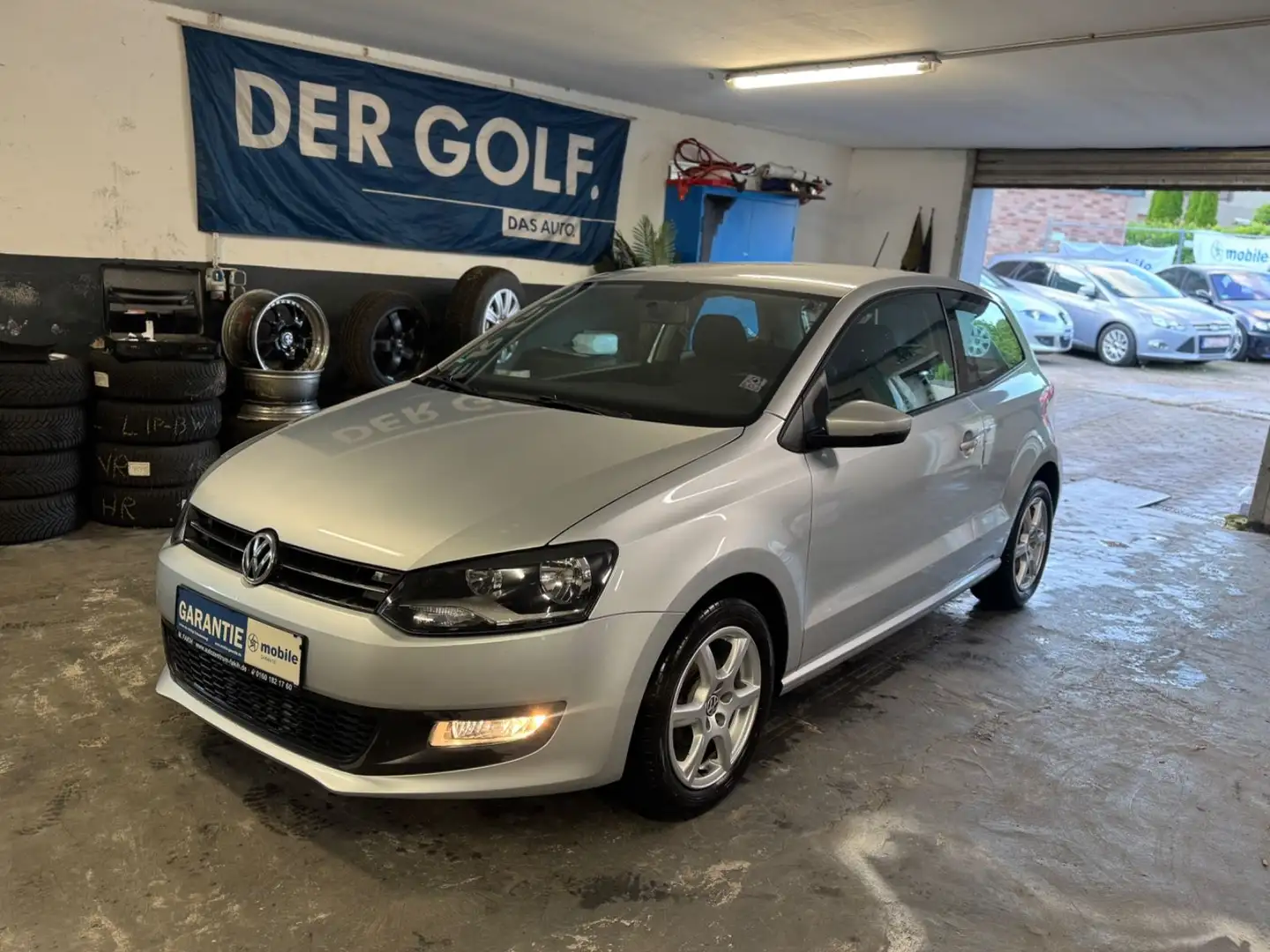 Volkswagen Polo V Comfortline Garantie Klima Alu Scheckheft Argento - 1