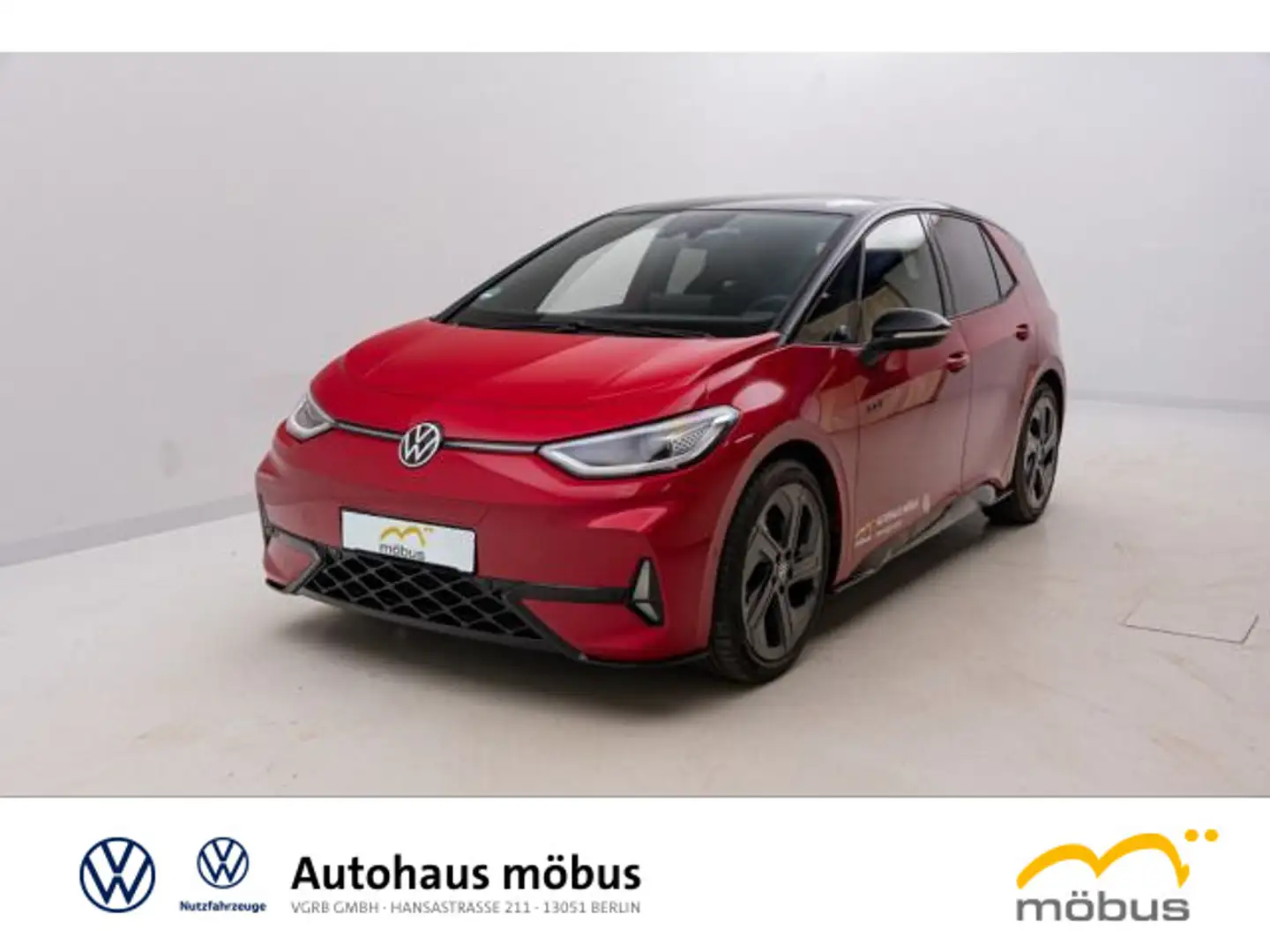 Volkswagen ID.3 GTX APP*PANO*KLIMA*MATRIX*Keyless*MFL Rot - 2