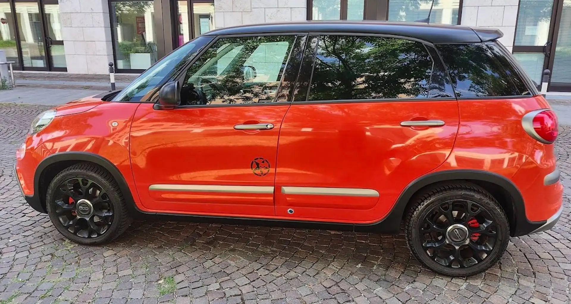 Fiat 500L Cross Dualogic 1.3 mjt 95 cv Оранжевий - 2