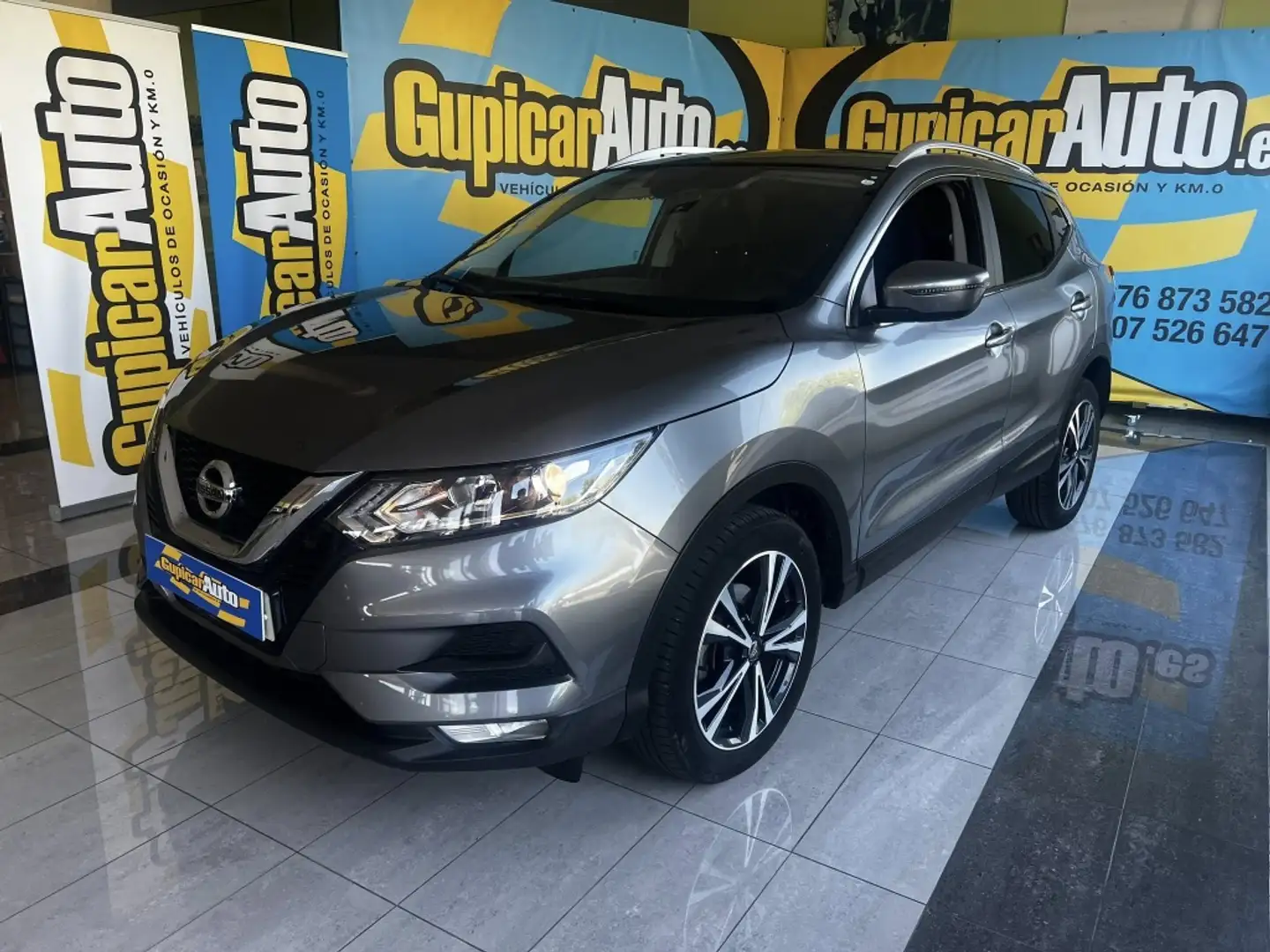 Nissan Qashqai 1.3 DIG-T N-Style 4x2 103kW Gris - 1