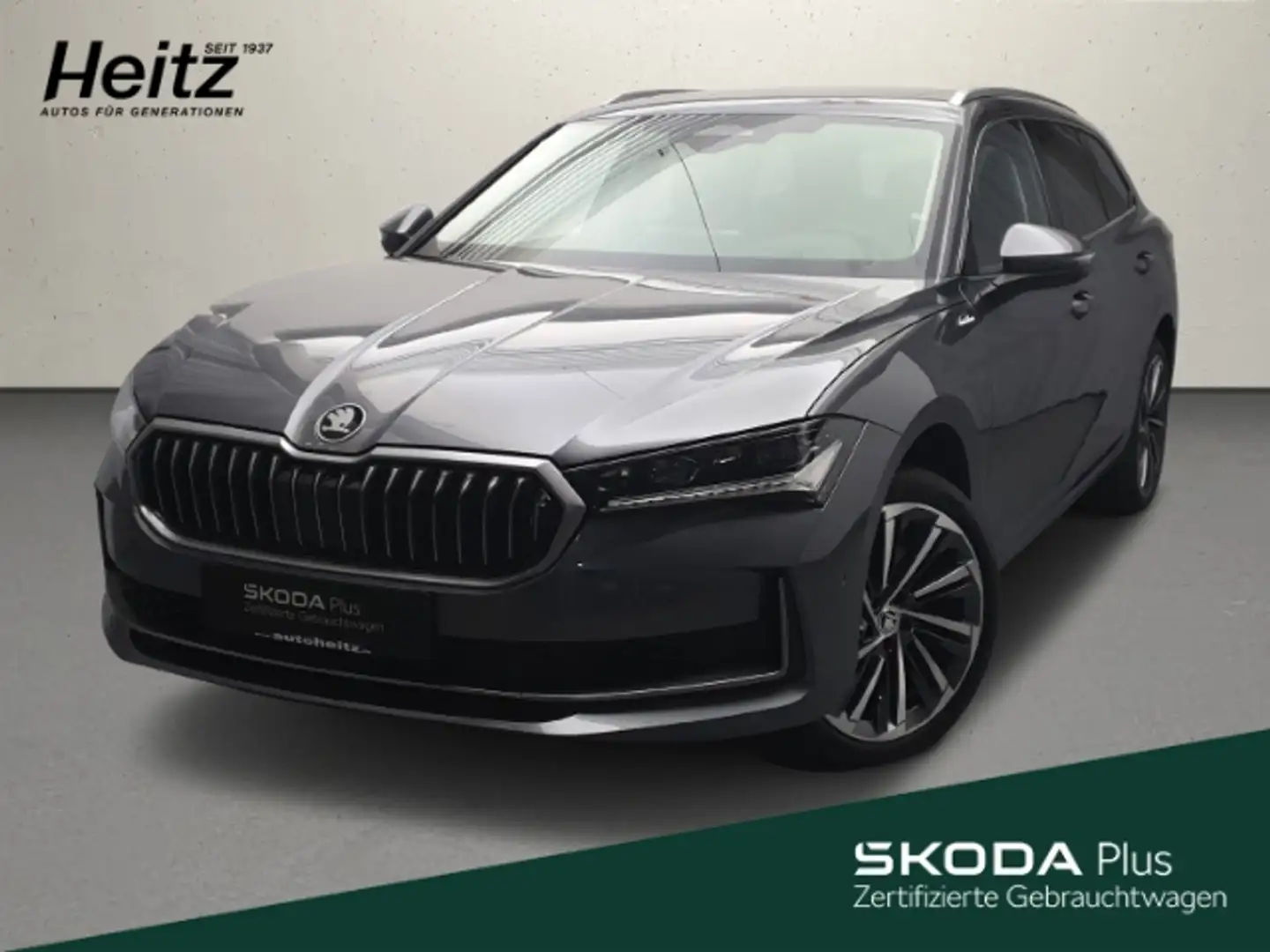 Skoda Superb Combi TSI 4x4 DSG L&K Navi Leder AHK Pano Grau - 1