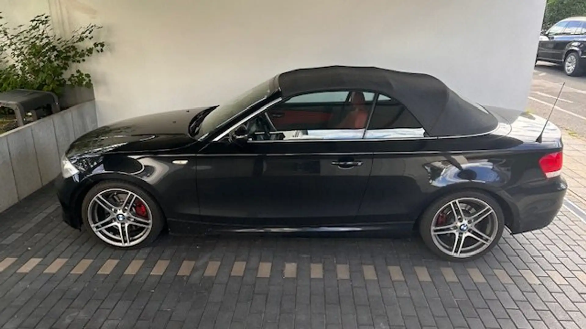 BMW 123 1er Cabrio Diesel 123d Cabrio Negro - 1