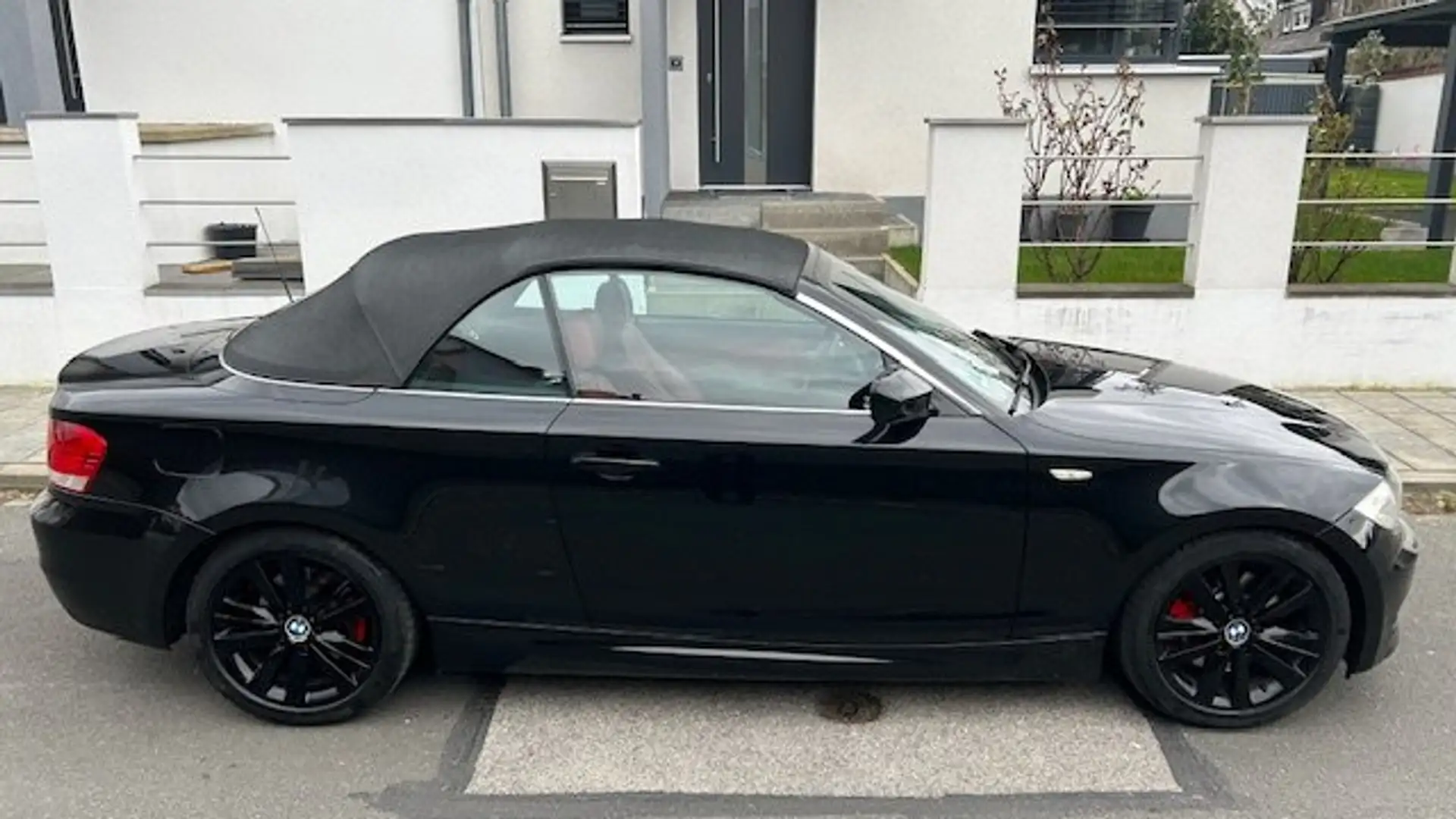 BMW 123 1er Cabrio Diesel 123d Cabrio Negro - 2