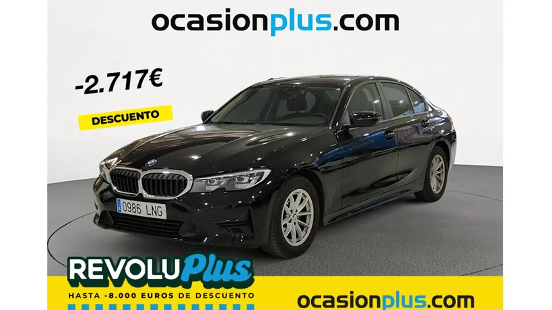 BMW 318 318dA Zwart - 1