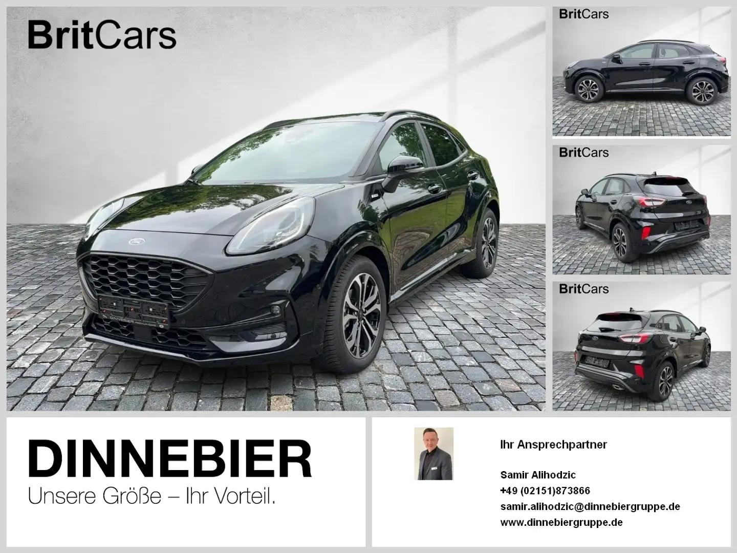 Ford Puma ST-LINE X *1.0 Automatik*LED*Winterpaket*Navi* Schwarz - 1