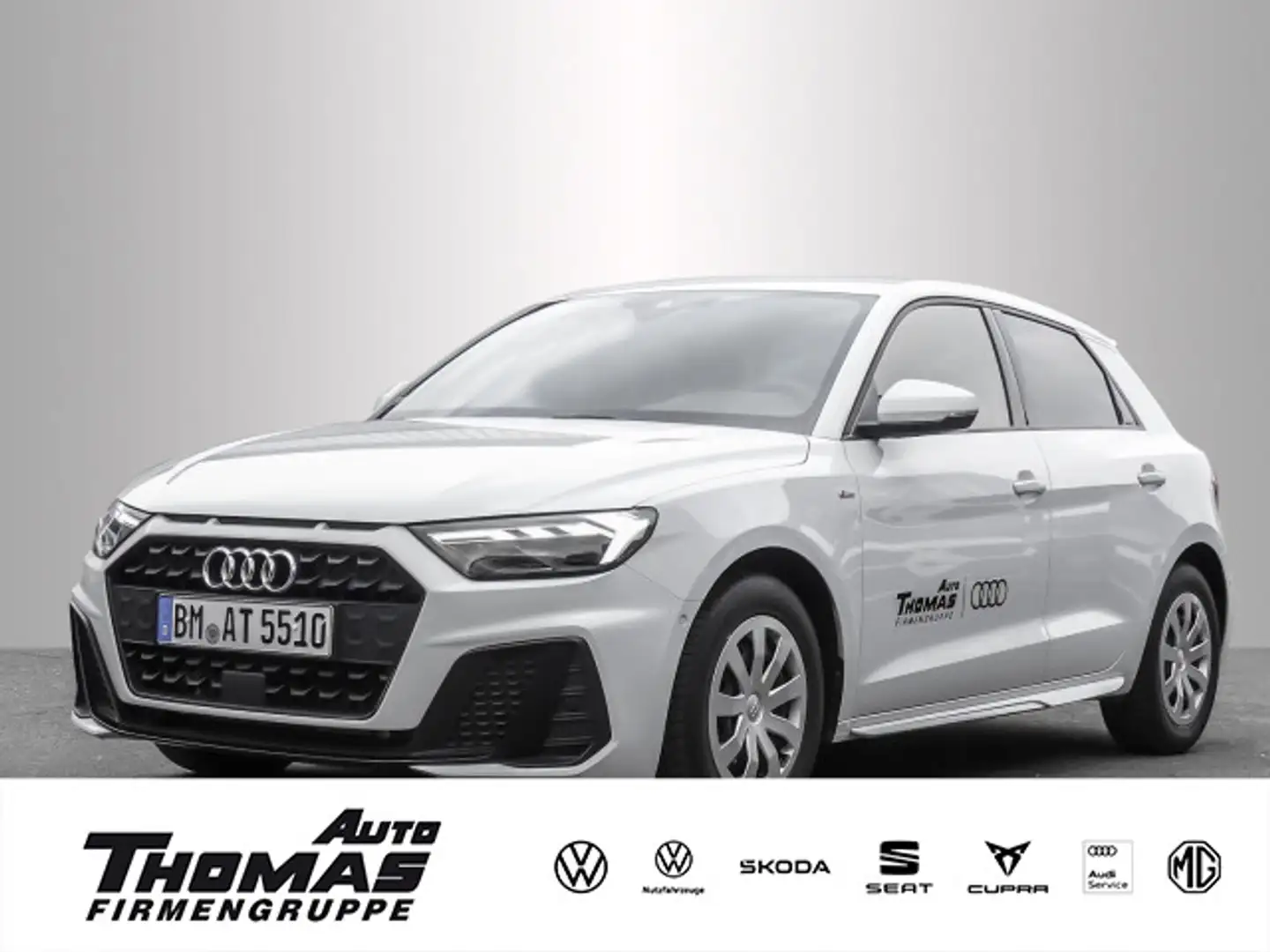 Audi A1 S line 30 TFSI S line Weiß - 1