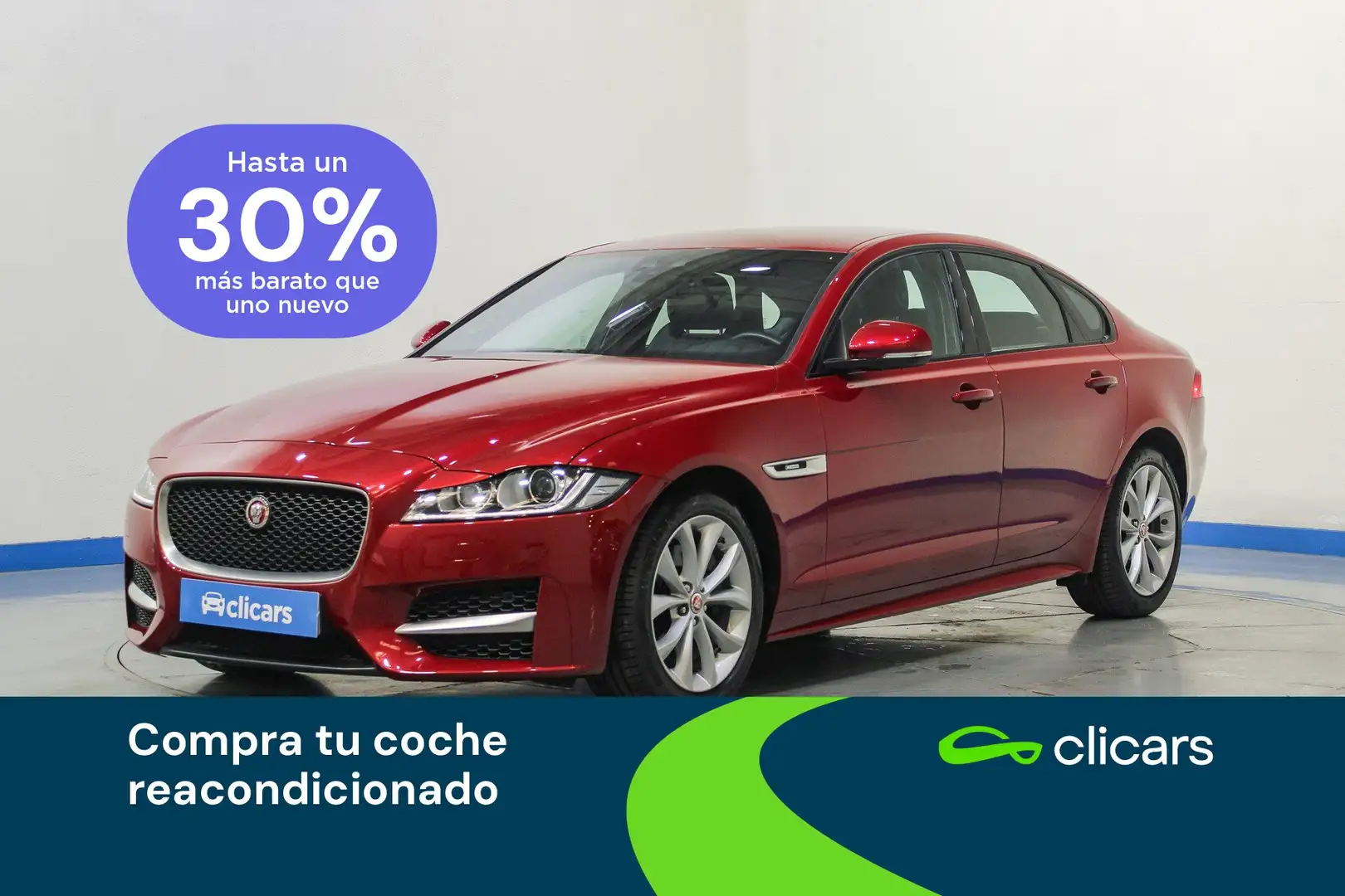 Jaguar XF 2.0 i4 R-Sport 250 Aut. Rojo - 1