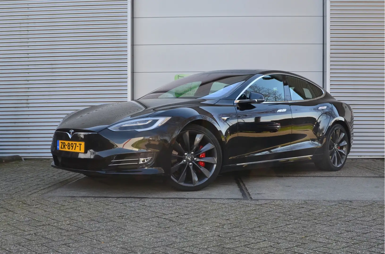 Tesla Model S 100D Performance Ludicrous+, Enhanced AutoPilot3.0 Zwart - 1