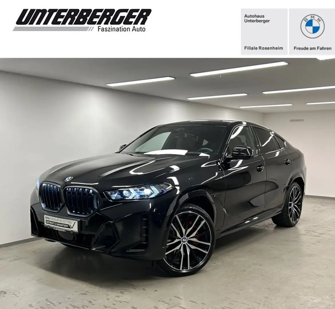 BMW X6 xDrive40d M Sportpaket Pro DA. Prof. PA. Prof. B&W Schwarz - 1