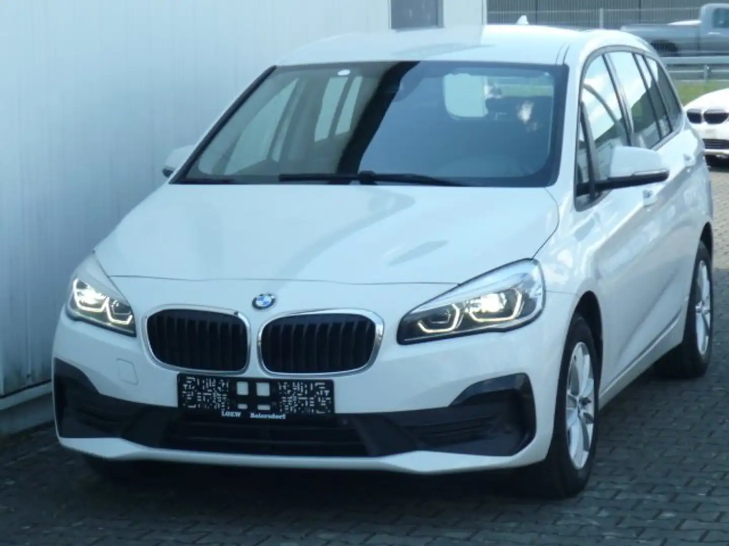 BMW 216 d GranTourer, 1.Hd. Klima NAVI LED ALU Bus.-P. PDC Blanc - 1