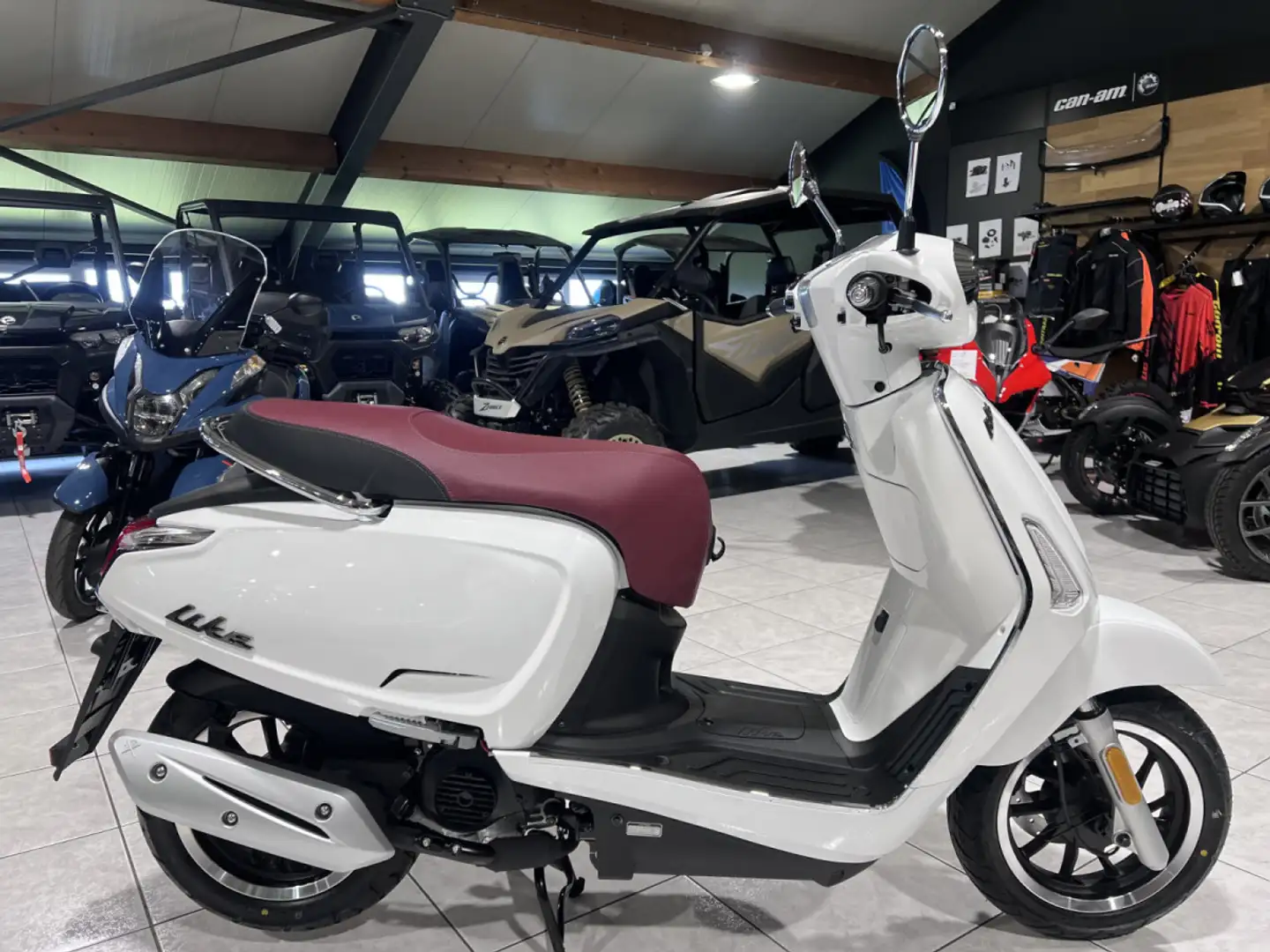 Kymco Like 50 CLASSE A 25 km/h Blanco - 1