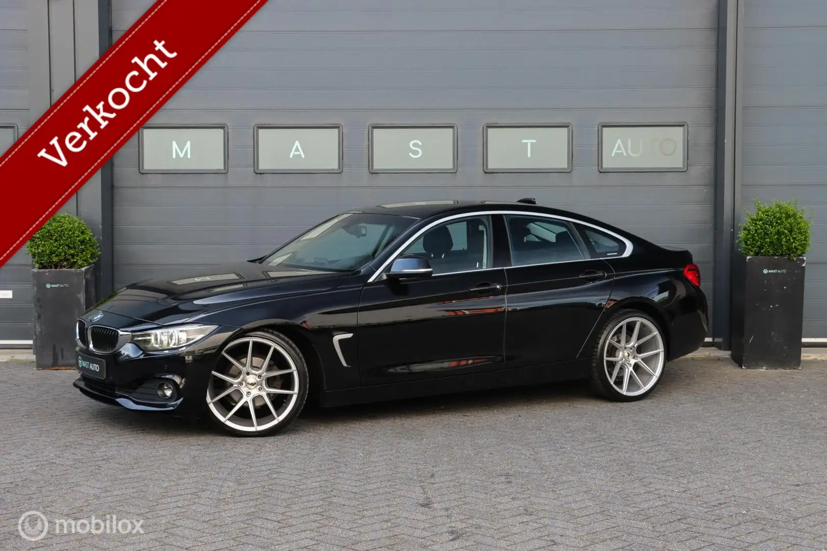 BMW 418 4-serie Gran Coupé 418i High Executive|AUT|Sportst Schwarz - 1