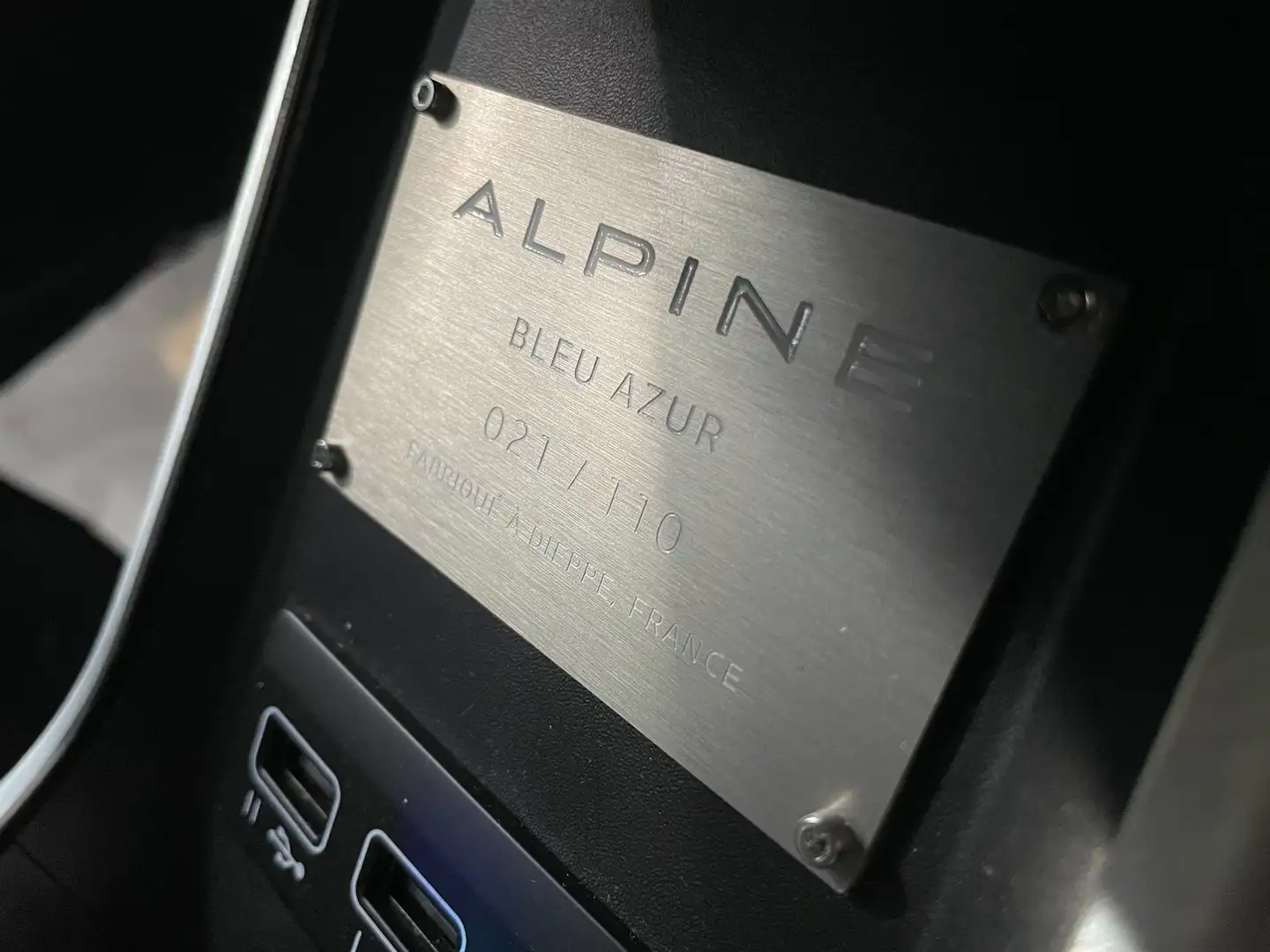 Alpine A110 1.8T 252 ch Pure Azul - 2
