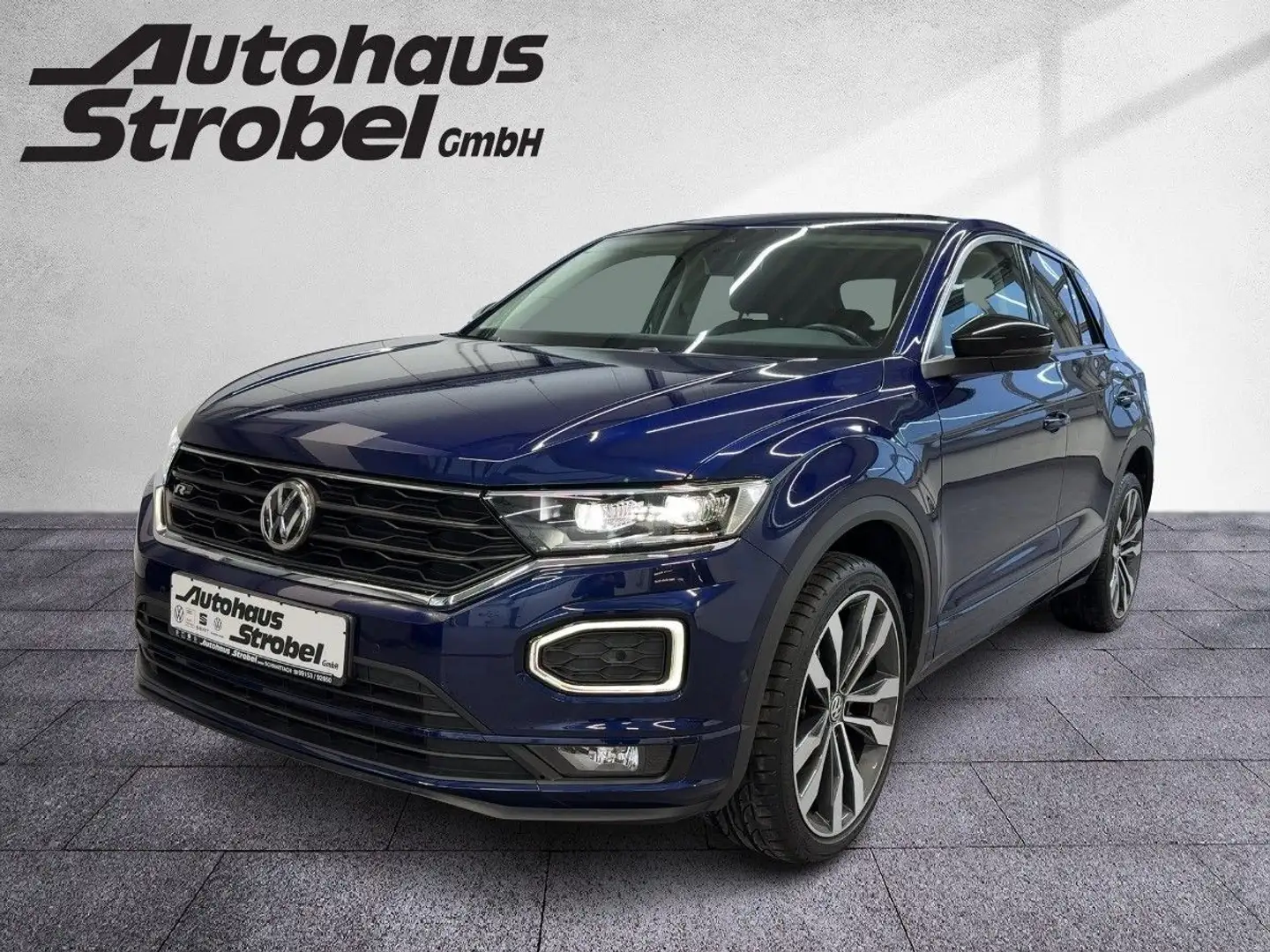 Volkswagen T-Roc 1.5 TSI DSG R-Line "IQ.DRIVE" ACC LED Navi Blau - 2