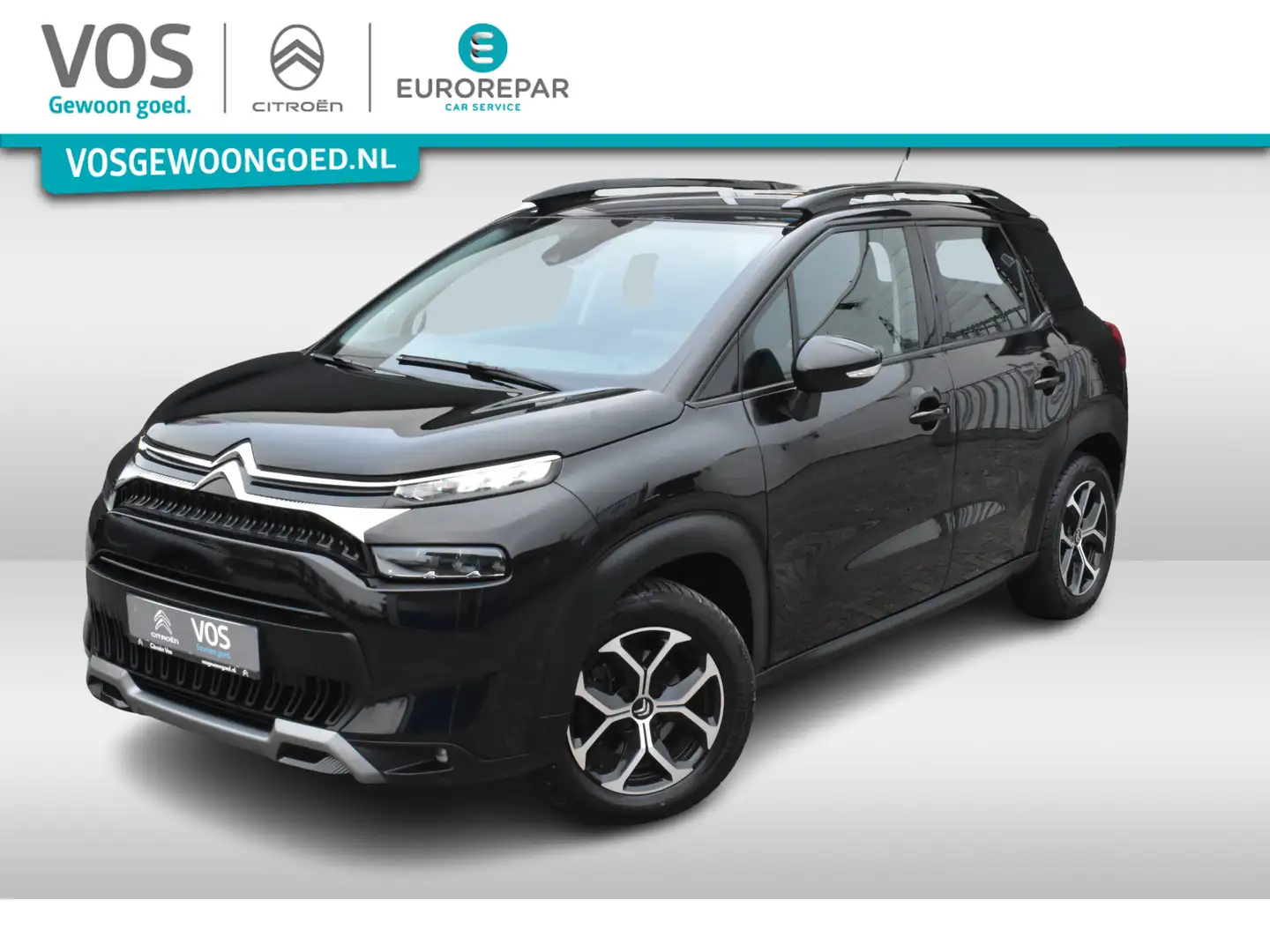 Citroen C3 Aircross PureTech EAT6 Shine | Carplay | Navigatie | Airco Negro - 1