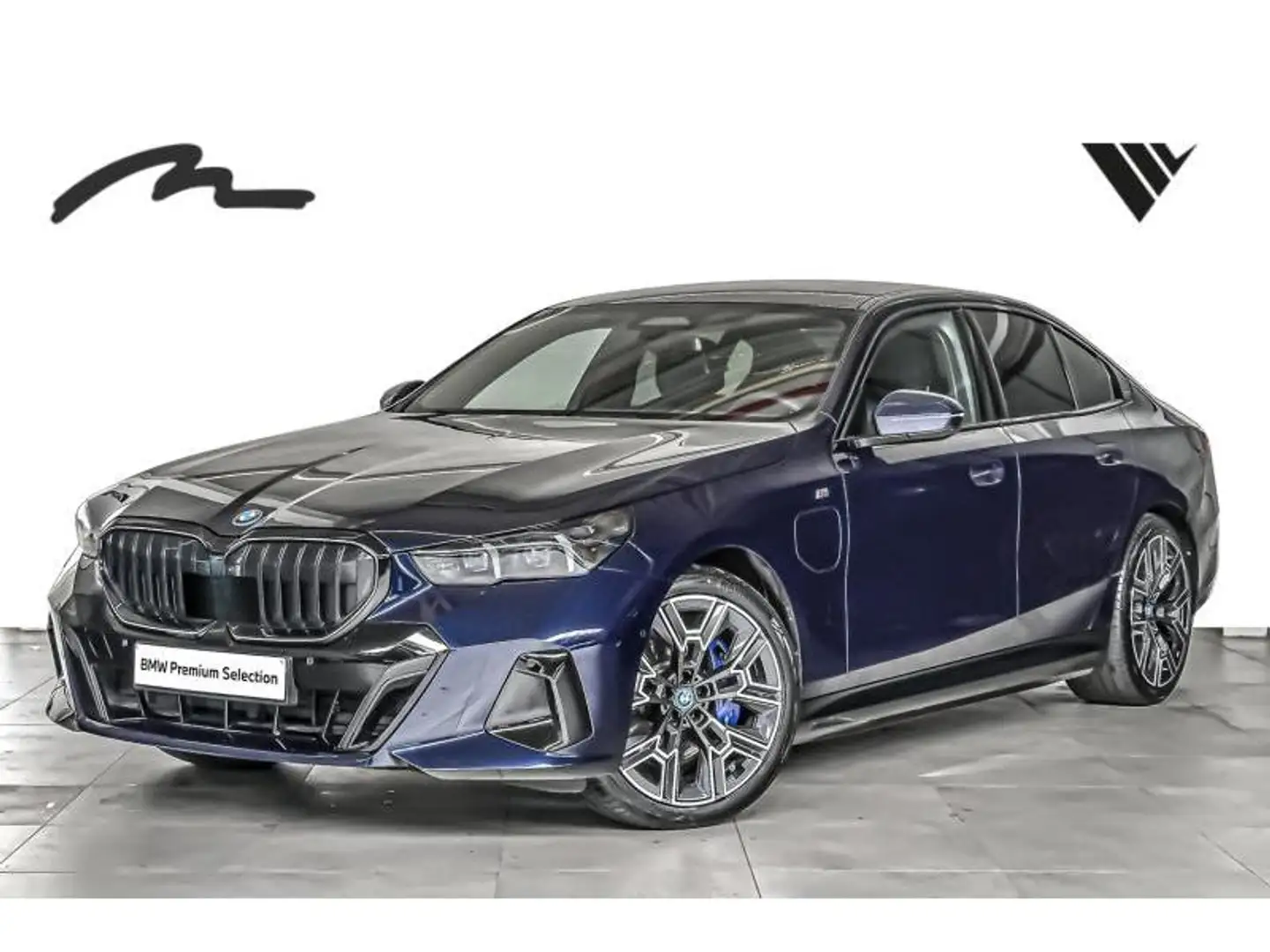 BMW 550 e xDrive-2ans/jaar garantie-NEW PRICE:117.549€ Bleu - 1