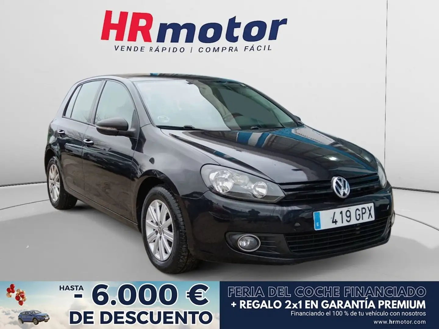 Volkswagen Golf Advance Negro - 1