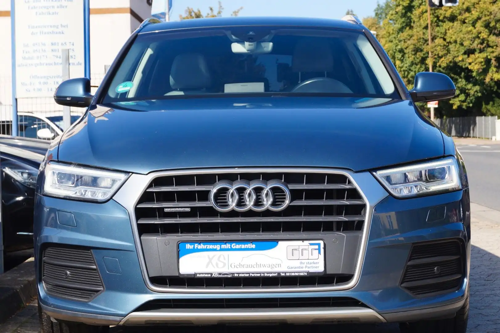 Audi Q3 2.0 TDI design quattro S-Tronic 2.Hand Matrix Bleu - 2