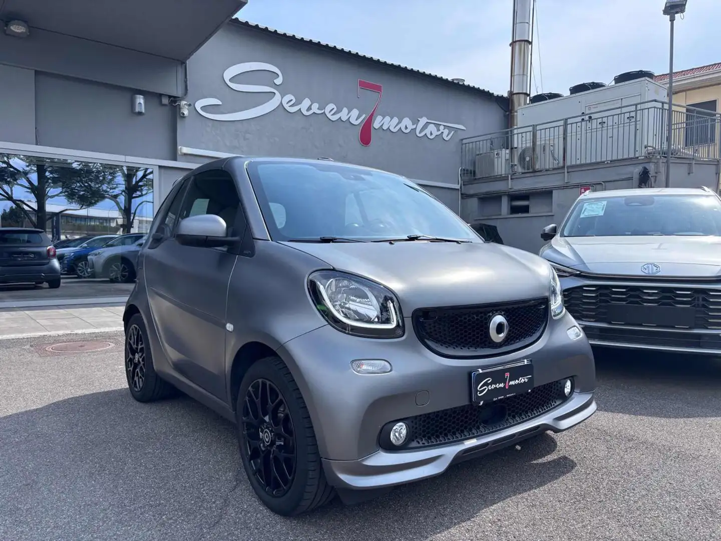 smart forTwo 90 0.9 T twinamic cabrio Suitegrey Grey Grigio - 1