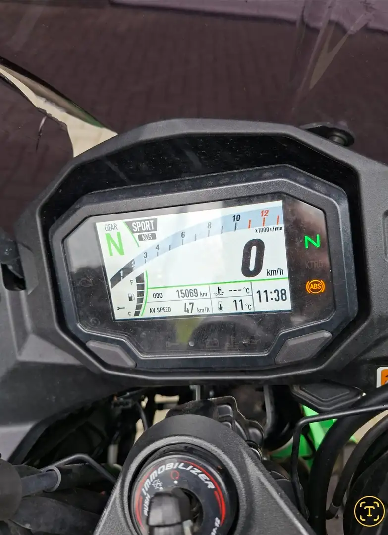 Kawasaki Z1000 SX Touring Verde - 1