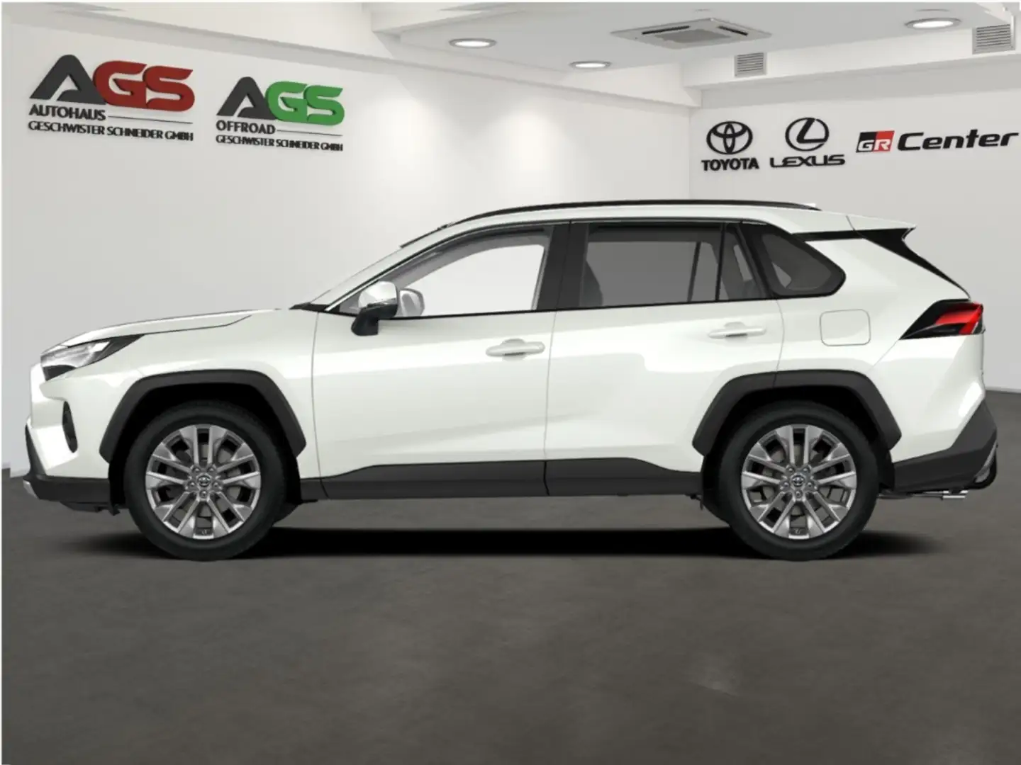 Toyota RAV 4 Hybrid 4x4 Lounge 2.5 VVT-i PANORAMA AHK VOLL Weiß - 2