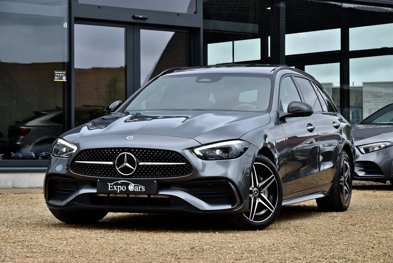 Mercedes-Benz C 300 AMG Line*PANO DAK*360°CAMERA*HEAD-UP*MEMORY* Gris - 1