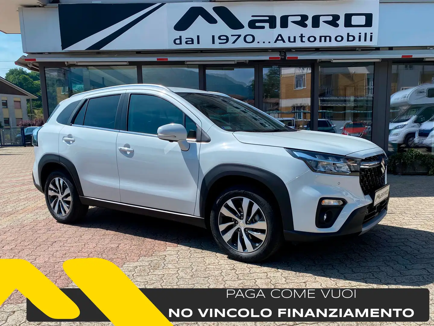Suzuki S-Cross 1.5 Hybrid 140v Top+ 4wd Allgrip A/T *PERFETTA Bianco - 1