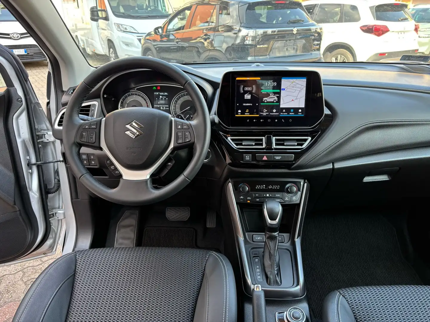 Suzuki S-Cross 1.5 Hybrid 140v Top+ 4wd Allgrip A/T *PERFETTA Argent - 2