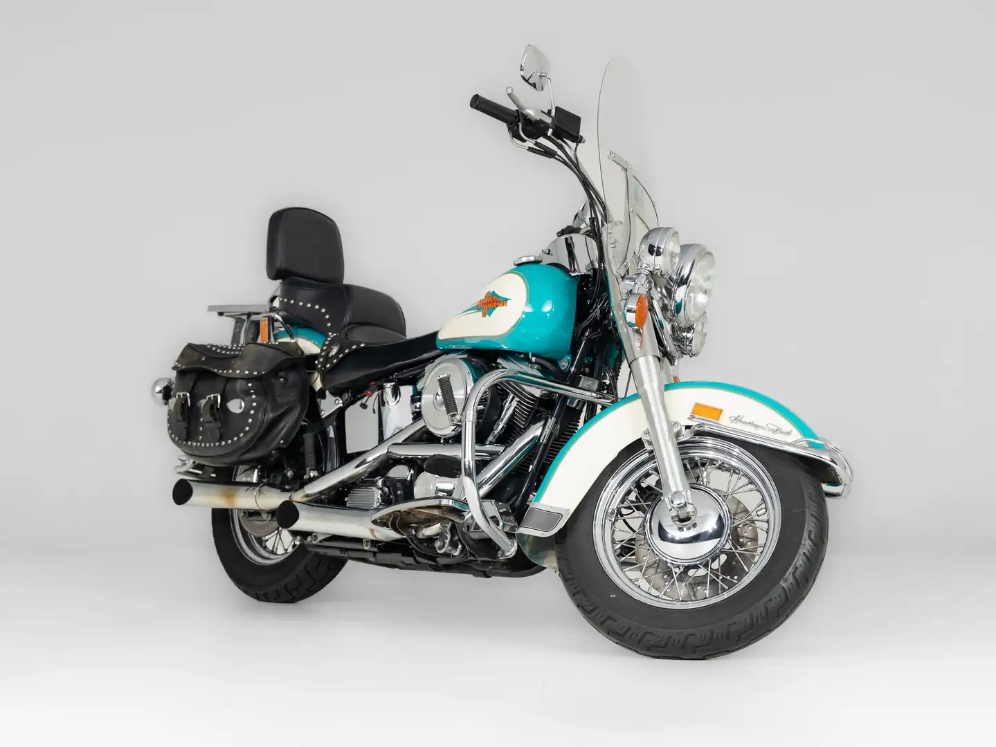 Harley-Davidson Heritage Softail FLSTC 1340 Zöld - 1