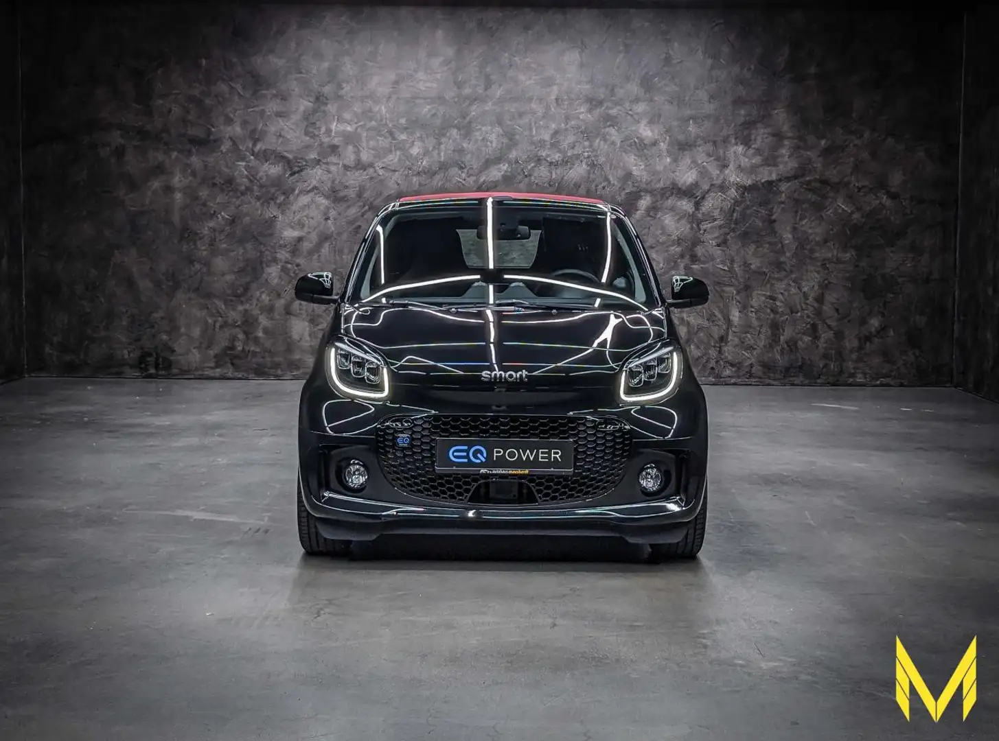 smart forTwo EQ cabrio prime EXCLUSIVE/BLACK/RED/173KM Schwarz - 2