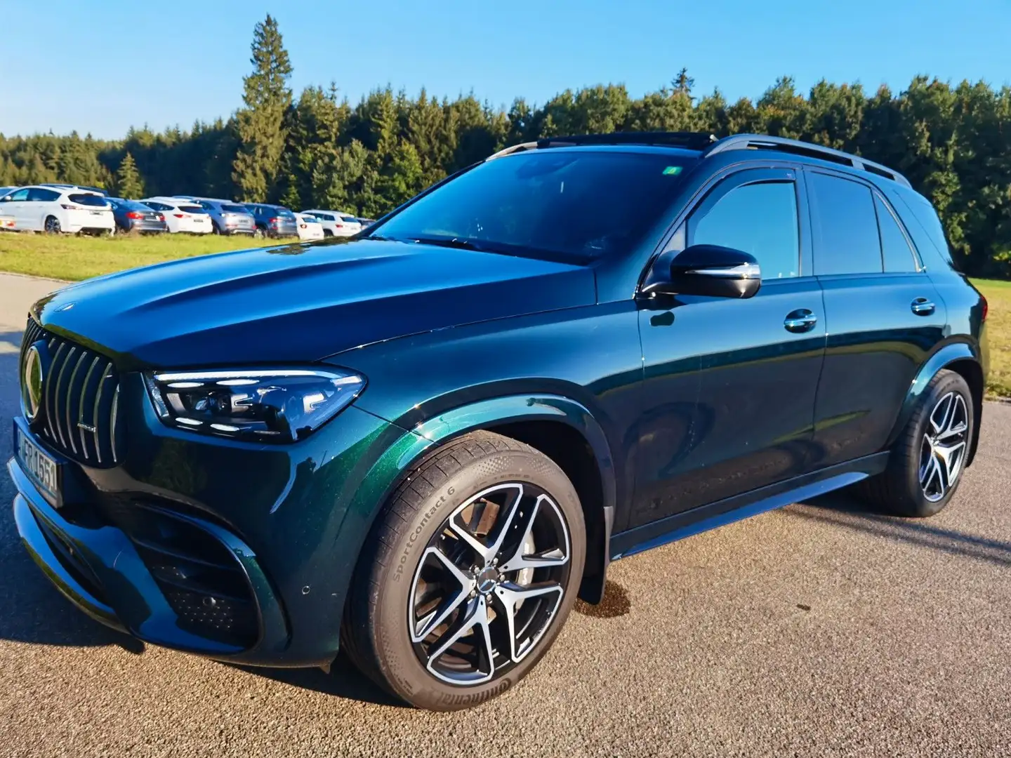 Mercedes-Benz GLE 63 AMG Vert - 1