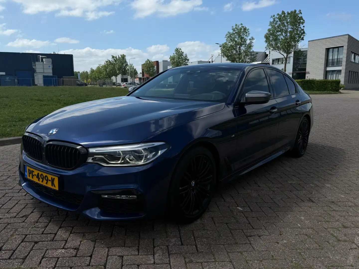 BMW 5-serie M Performance | HK-PANO-360-AdaptCC+LED | Blauw - 2