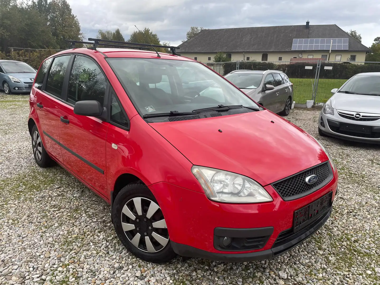 Ford Focus C-Max Ambiente+NEU PICKERL 4/2027+4MONAT+SITZHEIZUNG Rot - 1