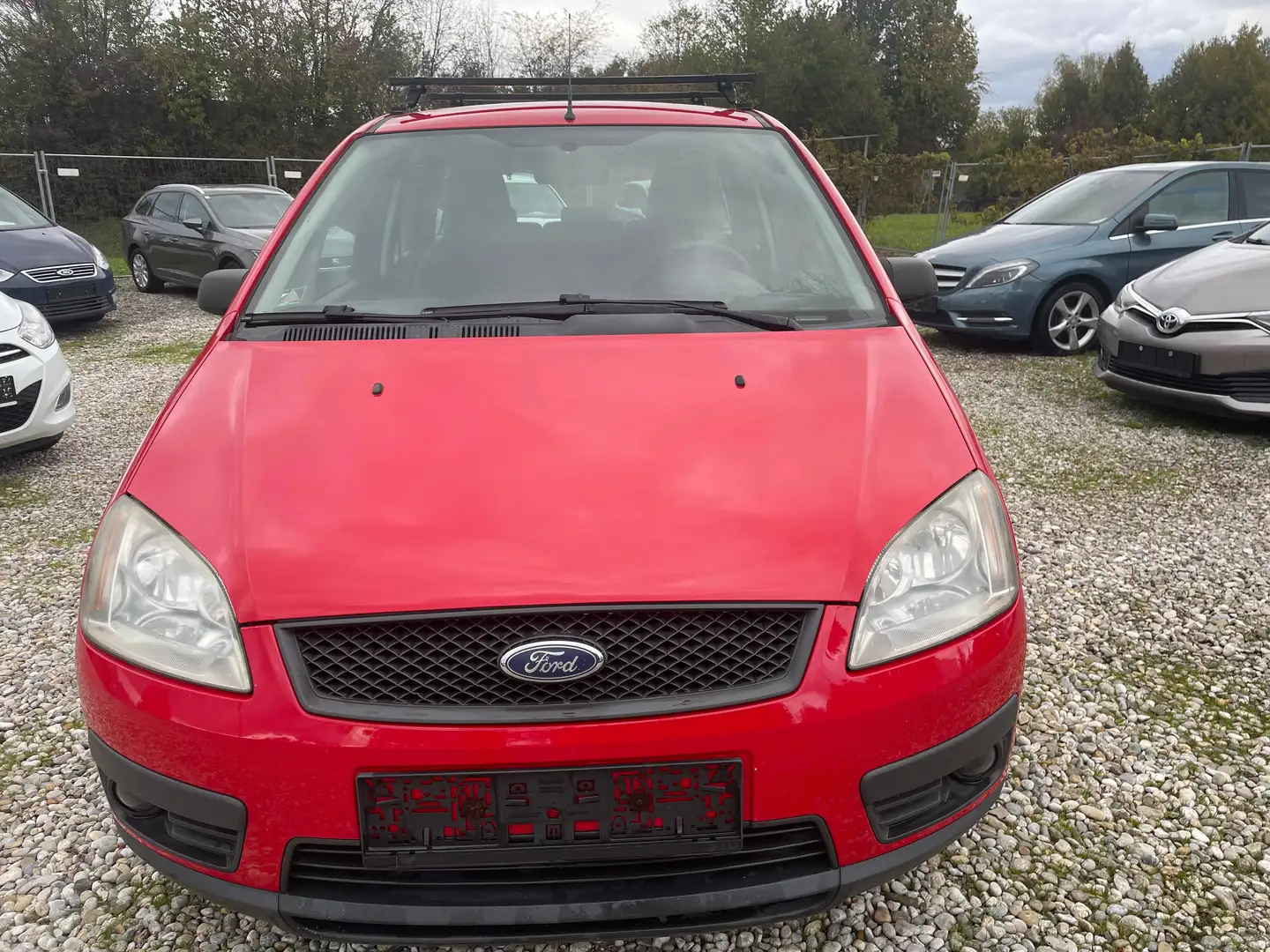 Ford Focus C-Max Ambiente+NEU PICKERL 4/2027+4MONAT+SITZHEIZUNG Rot - 2