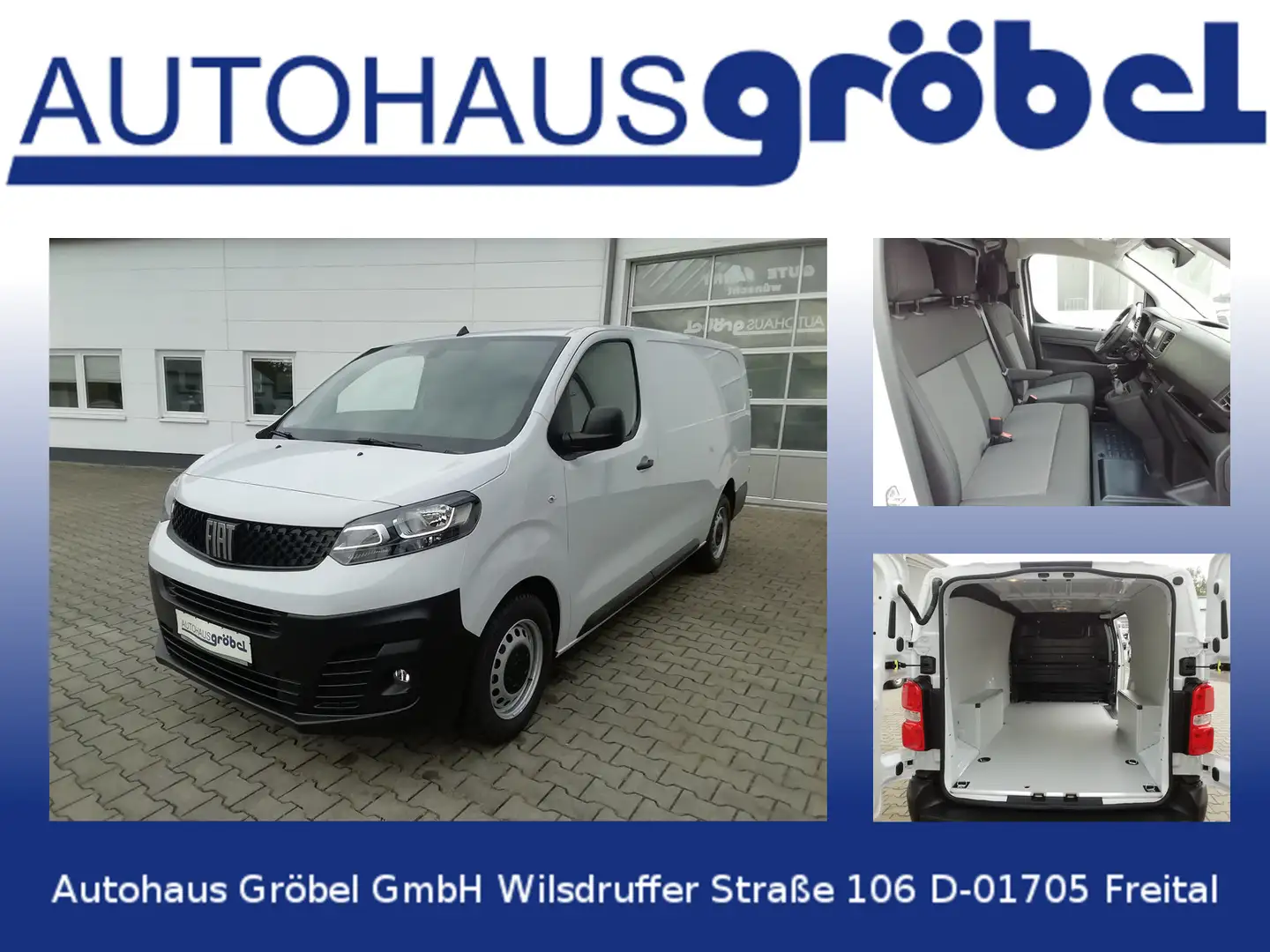 Fiat Scudo Kastenwagen L3 2.0 145 erh. Nutzlast Blanc - 1