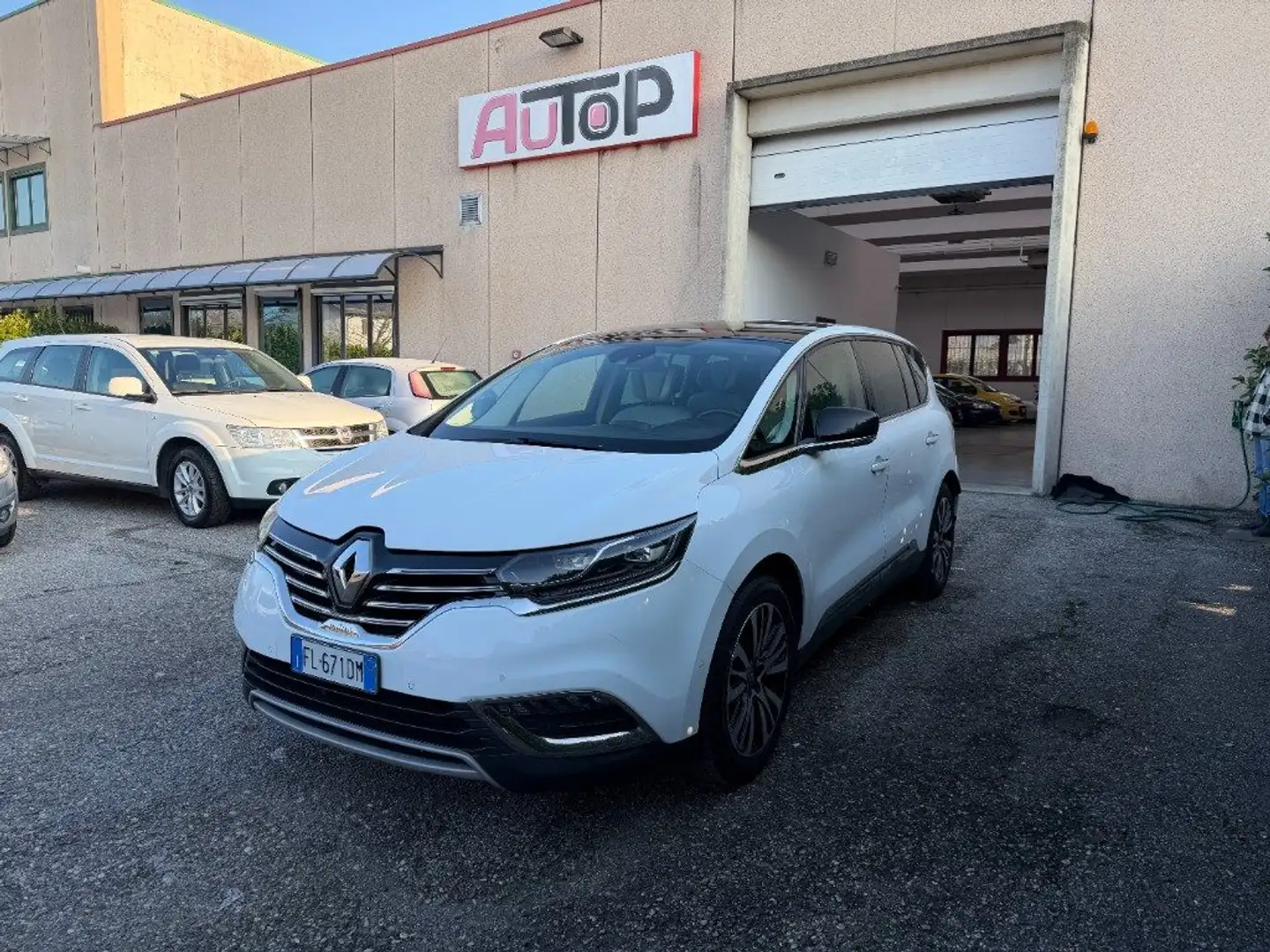 Renault Espace dCi 160CV EDC Energy Initiale Paris 4Control Blanc - 1