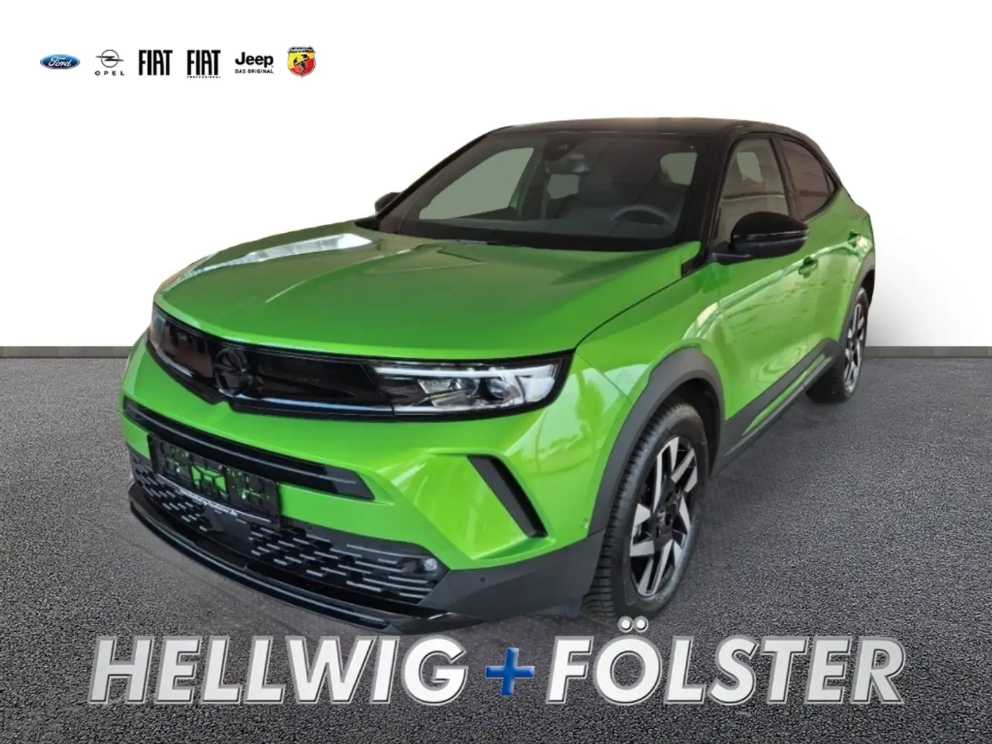 Opel Mokka GS Line 1.2 T Shz Navi Kamera Alcantara Groen - 1