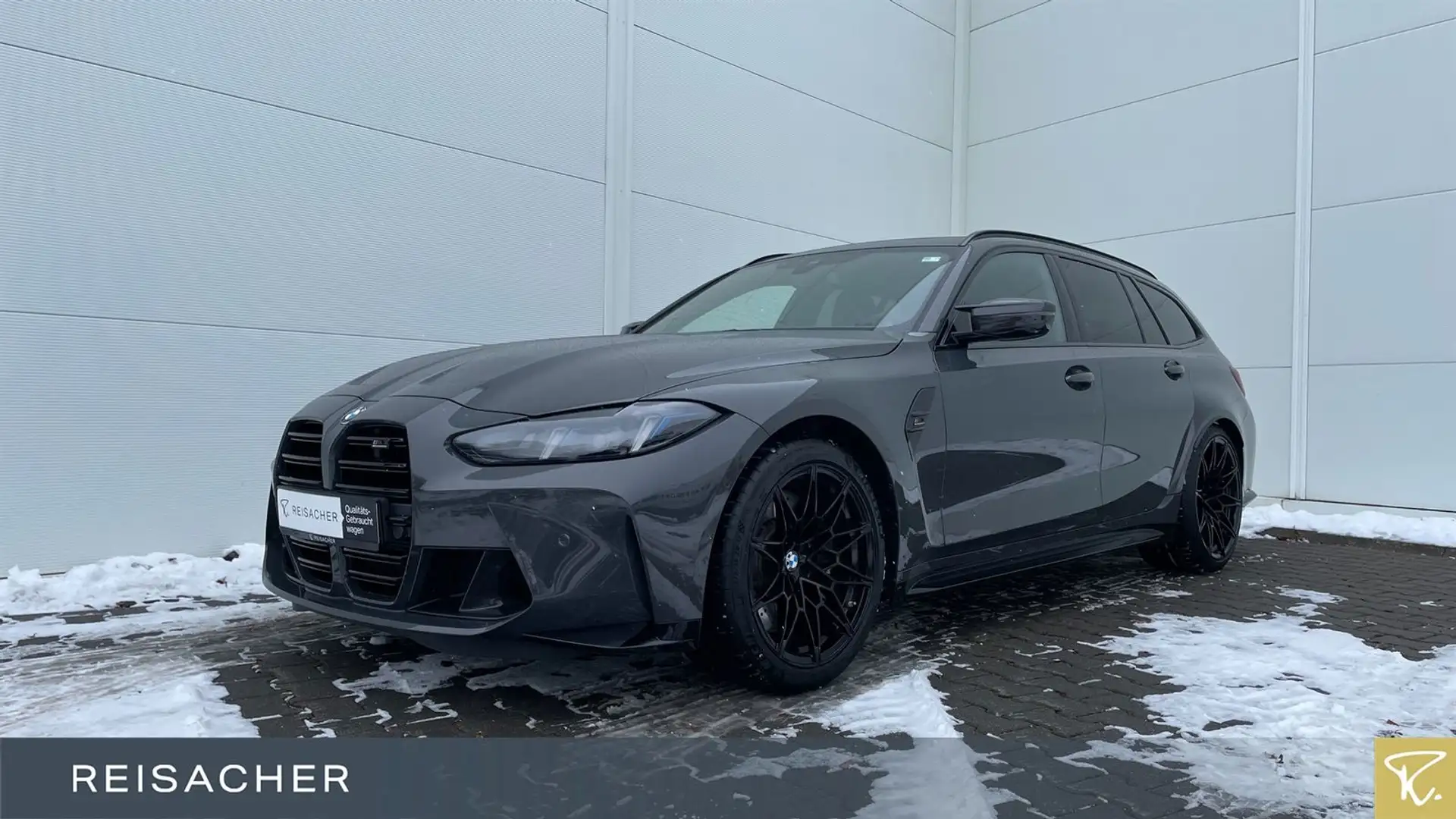 BMW M3 Competition M xDrive Tou,HuD,RFK,adLED Grau - 1