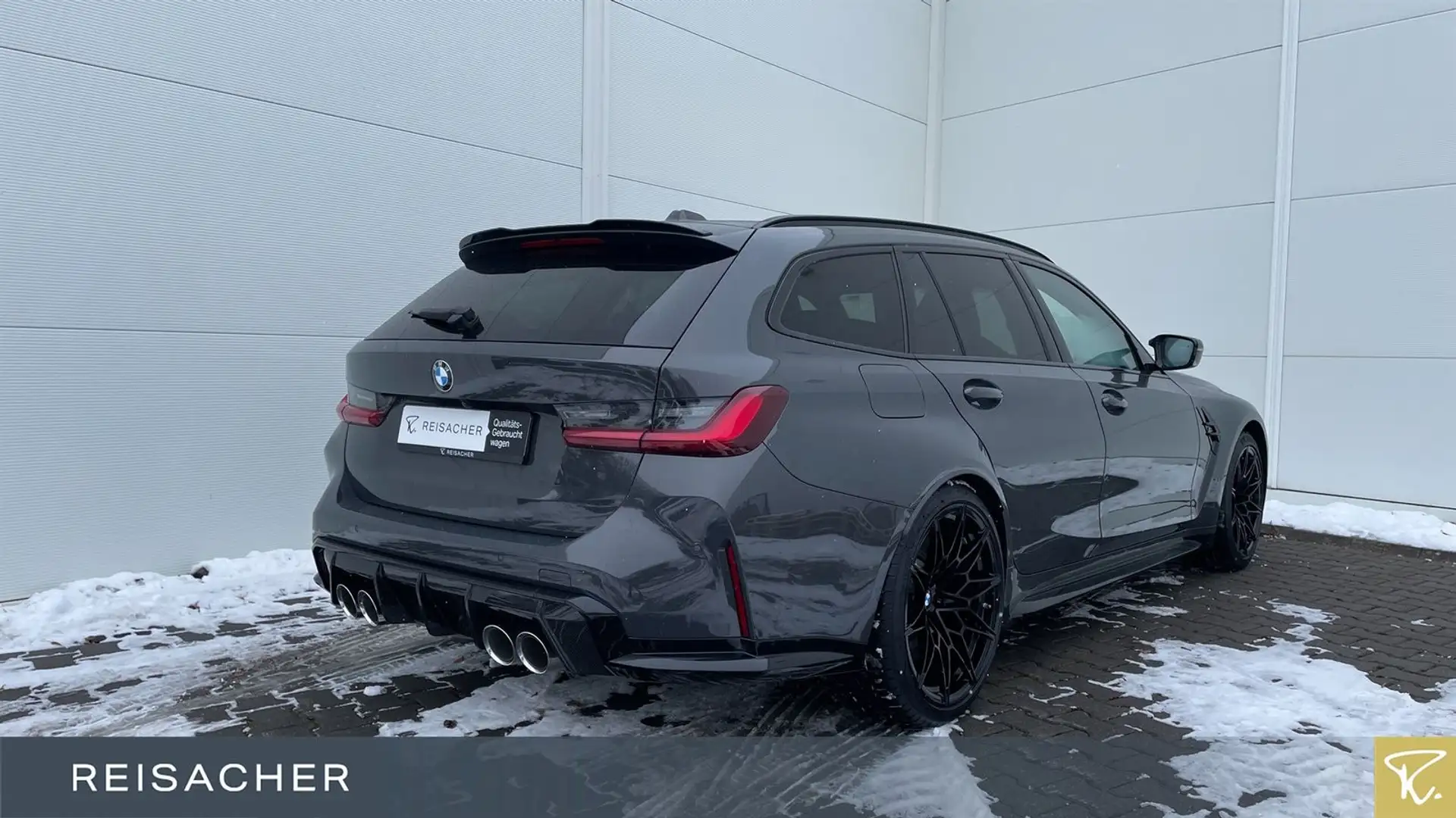 BMW M3 Competition M xDrive Tou,HuD,RFK,adLED Grau - 2