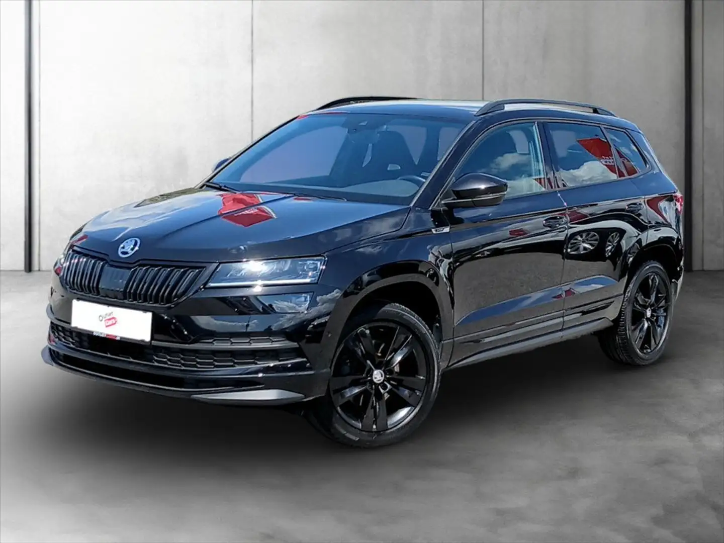 Skoda Karoq 2.0 TDI Sportline LED+NAVI+RADAR+RFK+LM Schwarz - 2