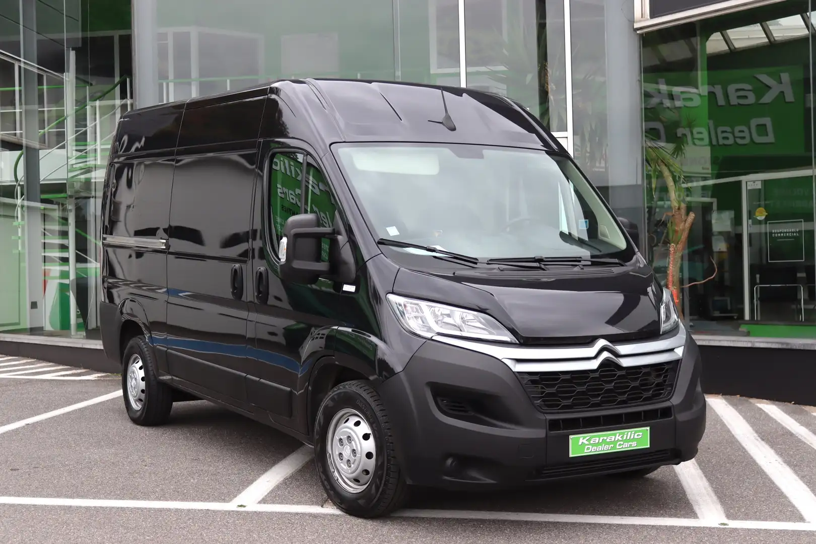 Citroen Jumper 2.2 HDi 165CV 2L&H2 3PLACES AIRCO GPS CAMERA TVAC Noir - 1