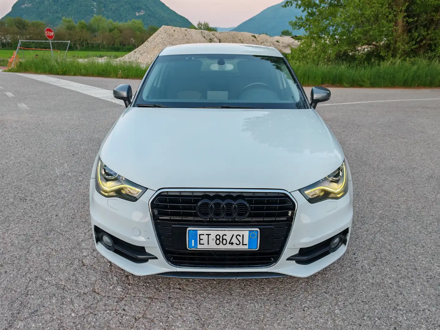 Audi A1 A1 Sportback 1.6 tdi S Line Edition 90cv s-tronic Weiß - 2