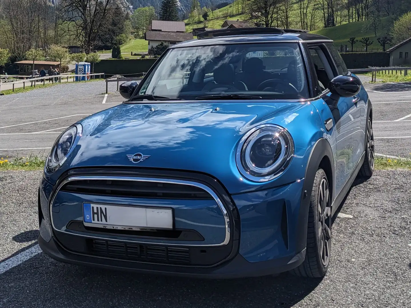 MINI Cooper Classic Trim PANO LED 17" Apple CarPlay Blau - 1