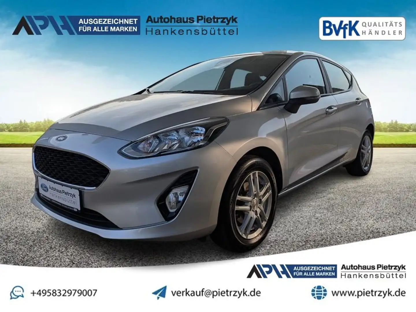 Ford Fiesta Cool & Connect 1.1 KAT Plateado - 1
