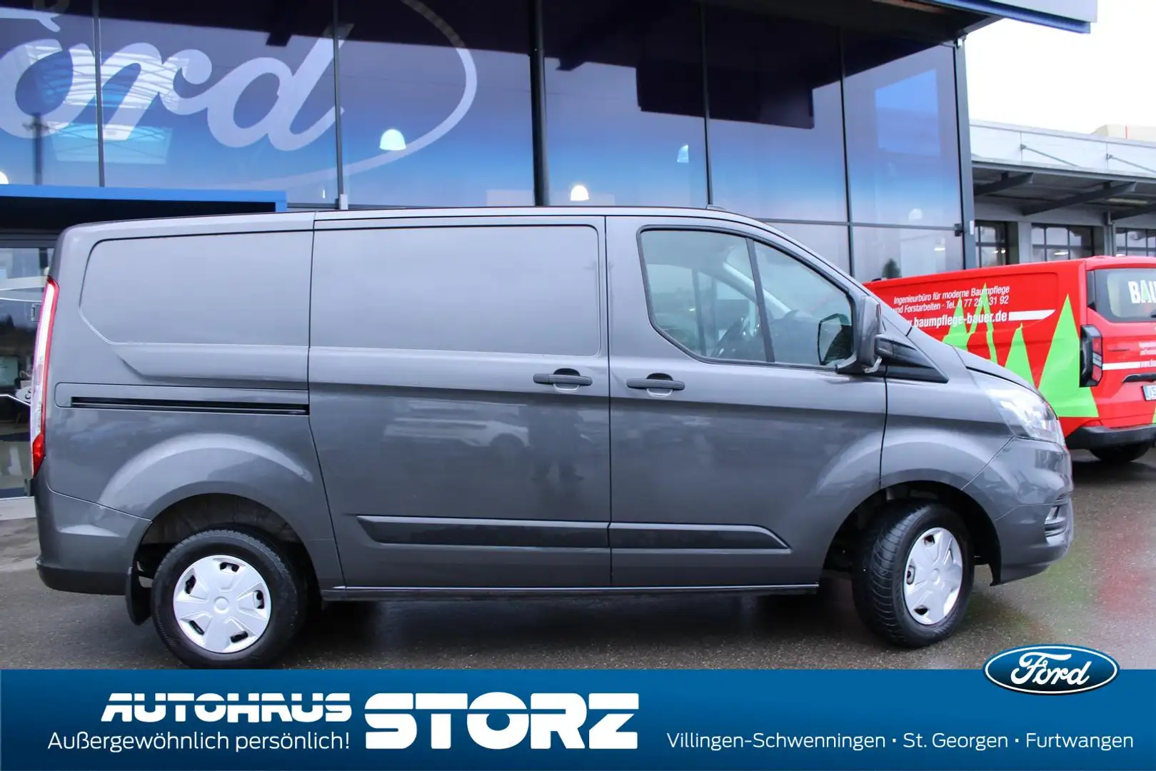 Ford Transit Custom Kasten 280 L1 Trend SICHT PAKET|SITZ PAKET|HOLZBOD Grigio - 2