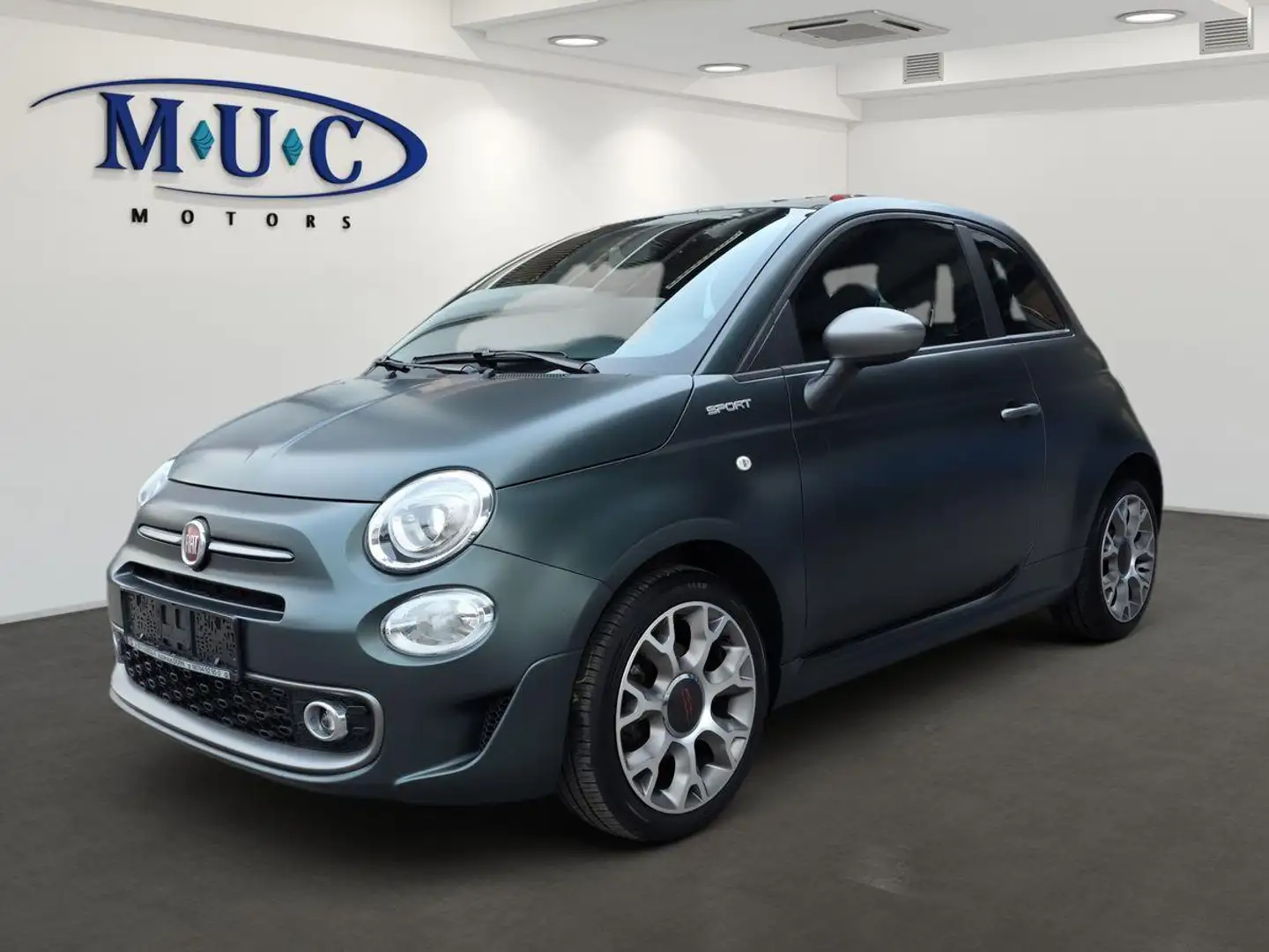 Fiat 500 1.0 GSE Sport~Zelena Matt~Pano~AppleCarplay Grün - 1