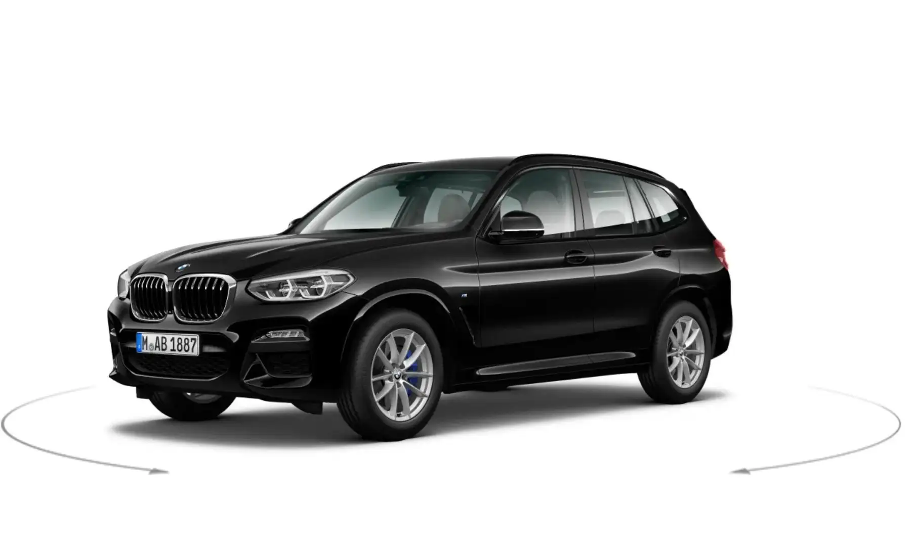 BMW X3 xDrive30i M SPORT AHK HEAD-UP H&K Nero - 1