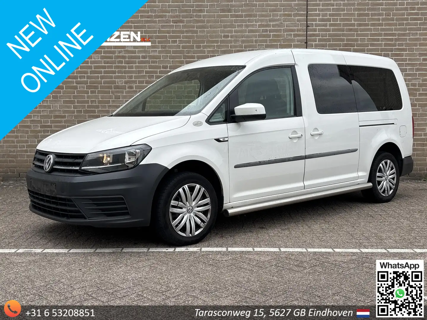 Volkswagen Caddy Maxi 2.0 TDI Trendline 5p € 9.800 NETTO | Rolstoel Blanc - 1