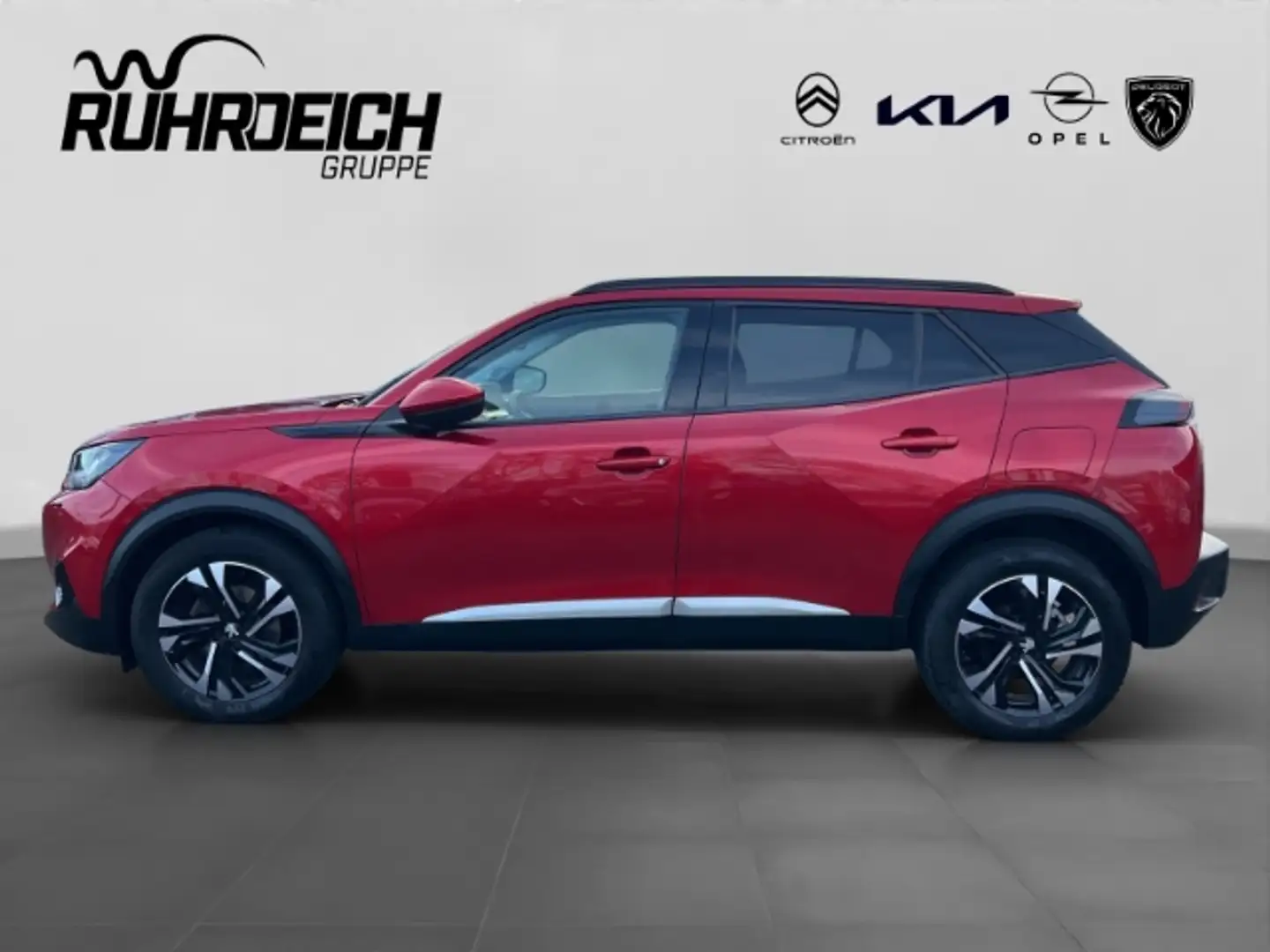 Peugeot 2008 Allure Pack 1.2 PureTech 130 Navi+LED+Sitzhzg+Cam+ Rot - 2